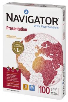 Navigator Presentation Papier A4, 100 g/qm, 500 Blatt 