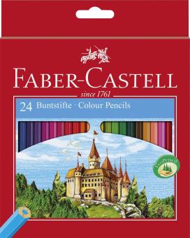 Faber-Castell Buntstifte CASTLE 24 Farben 