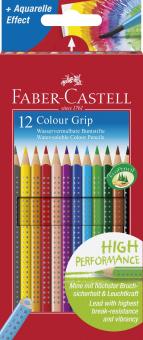 Faber-Castell Buntstift Colour GRIP 12 Farben 