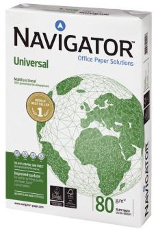 Navigator Universal Papier A4, 80 g/qm, weiß, 500 Blatt 