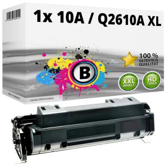Alternativ HP Toner 10A Q2610A XL Schwarz 