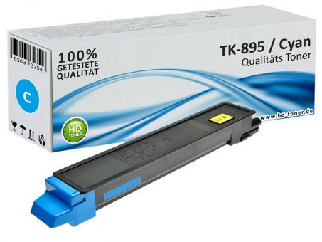 Alternativ Toner Kyocera TK-895C 1T02K0CNL0 Cyan 