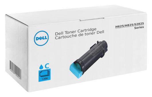 Original Dell Toner WG4T0 / D-593-BBSC Cyan 