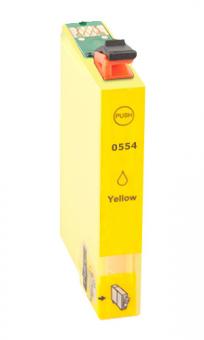 Alternativ Epson Patronen T0554 Yellow/Gelb 