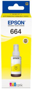 Original Epson Tinte T6644 Yellow/Gelb 