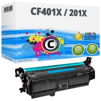 Alternativ HP Toner 201X / CF401X Cyan 