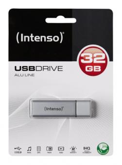 Intenso Alu Line USB Stick 2.0 32 GB Silber 