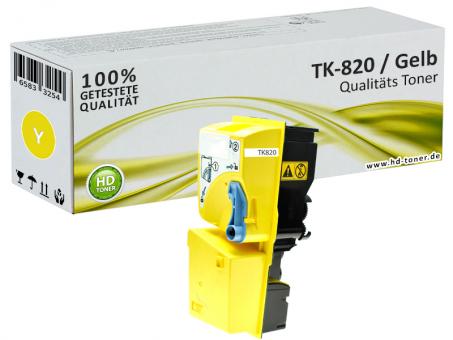 Alternativ Toner Kyocera TK-820Y 1T02HPAEU0 Gelb 