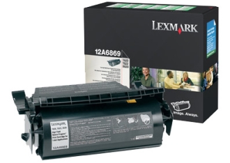 XL Original Lexmark Toner 12A6869 Schwarz 