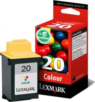 Original Lexmark Patronen 20 15MX120 Color 
