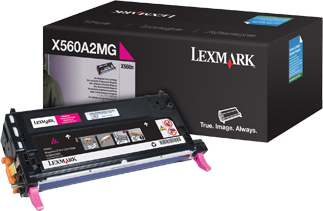 Original Lexmark Toner X560A2MG Magenta 