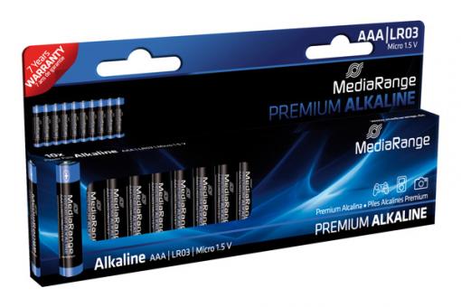 MediaRange Alkaline Batterie AAA - 10 Stück 
