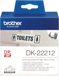 Original Brother Endlos-Etikett DK-22212 Tape 