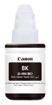 Original Canon Tinte GI-490 BK / 0063C001 Schwarz 