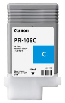Original Canon Patrone PFI-106C / 6622B001 Cyan 