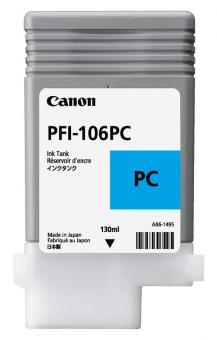 Original Canon Patrone PFI-106PC / 6625B001 Fotocyan 