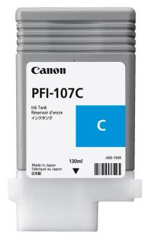 Original Canon Tintenpatrone PFI-107 C / 6706B001 Cyan 