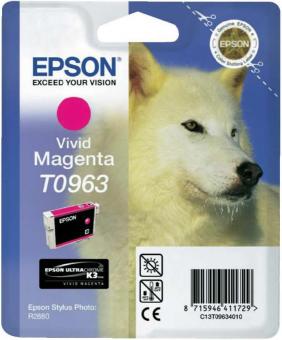 Original Epson Druckerpatronen T0963 Magenta 