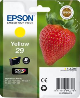 Original Epson Patronen 29 T2984 (Erdbeere) Gelb 