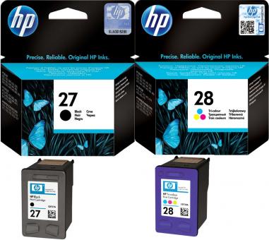 Original HP Patronen 27 + 28 Multipack 