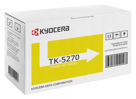Original Kyocera Toner TK-5270Y 1T02TVANL0 Gelb 