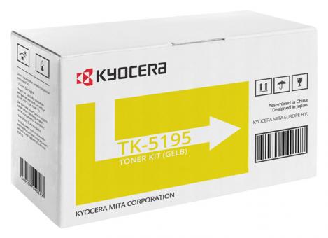 Original Kyocera Toner TK-5195Y / 1T02R4ANL0 Gelb 