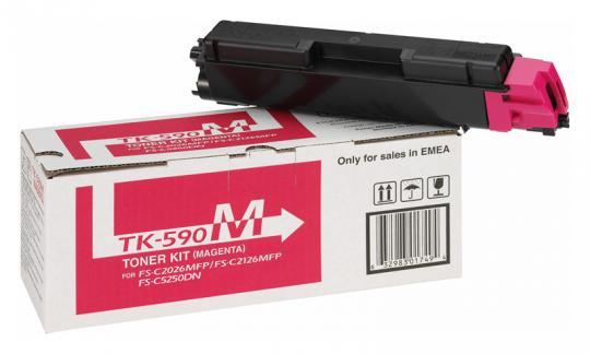 Original Kyocera Toner TK-590M Magenta 