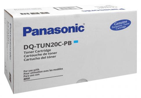 Original Panasonic Toner DQ-TUN20C-PB Cyan 