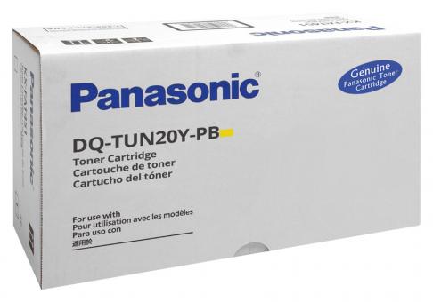 Original Panasonic Toner DQ-TUN20Y-PB Yellow 