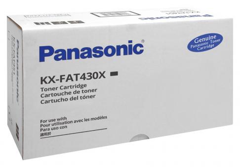 Original Panasonic Toner KX-FAT430X Schwarz 