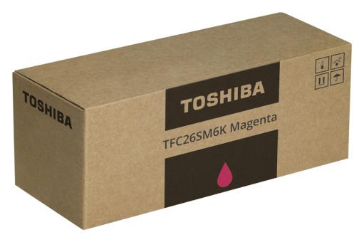 Original Toshiba Toner T-FC26SM6K Magenta 