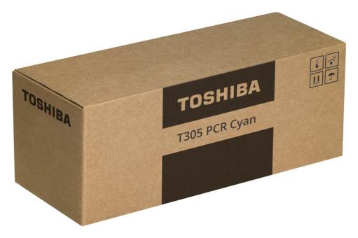 Original Toshiba Toner T305PCR / 6B000000747 Cyan 