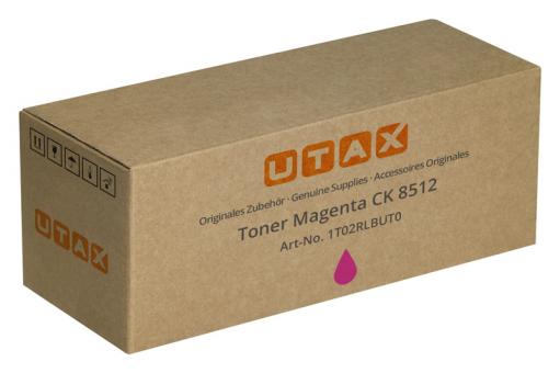 Original UTAX Toner CK-8512 M / 1T02RLBUT0 Magenta 