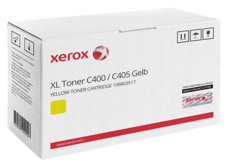 Original Xerox XL Toner C400 / C405 106R03517 Gelb 