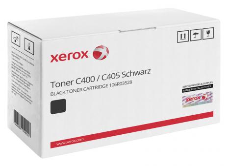 Original Xerox XXL Toner C400 / C405 106R03528 Schwarz 