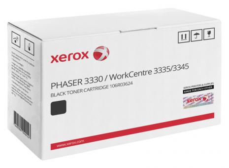 Original Xerox Toner 106R03624 Schwarz 