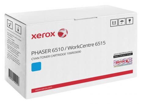 Original Xerox Toner 106R03690 Cyan 