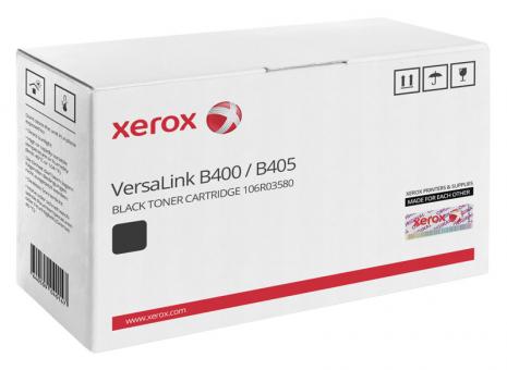 Original Xerox Toner B400 / B405 / 106R03580 Schwarz 
