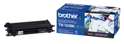 Original Brother Toner TN-135BK Schwarz 