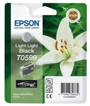 Original Epson Patronen T0599 Light Light Schwarz 